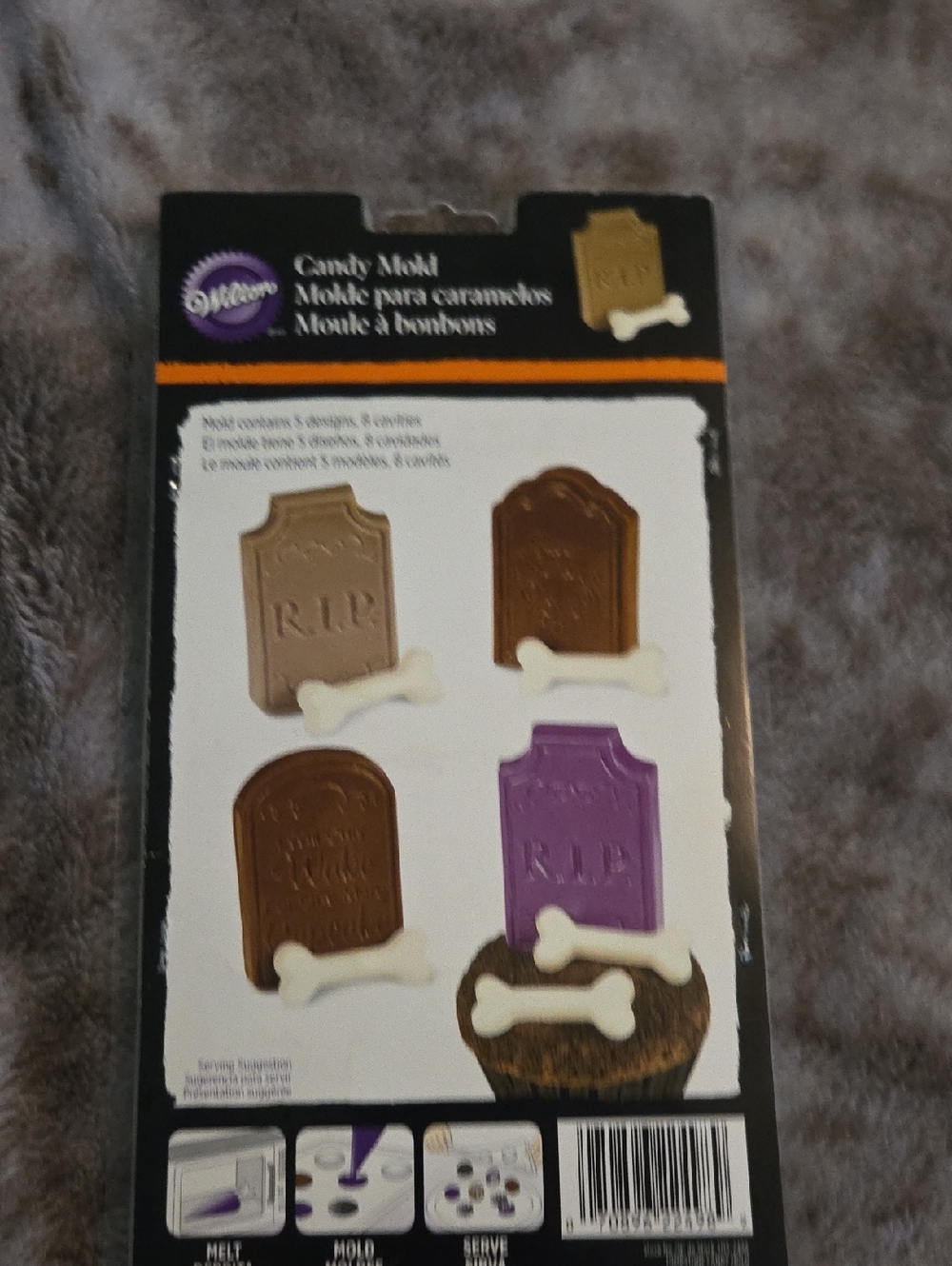 Wilton Tombstone Chocolate Candy Mold Set